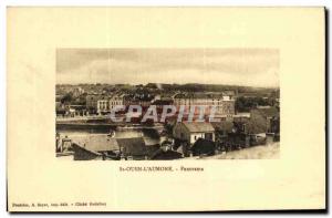 Postcard Old Saint Ouen Panorama