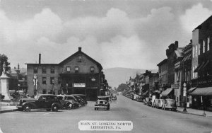 Leighton Pennsylvania Main Street Looking North Vintage Postcard AA56648 