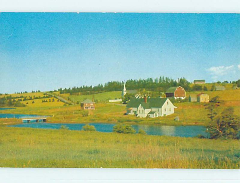 Unused Pre-1980 TOWN VIEW SCENE New Glasgow Prince Edward Island PE p8508