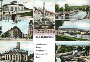 Postcard Modern Saarbrucken