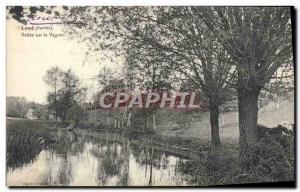 Old Postcard On The Loue Valley Vegree