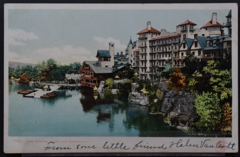 Lake Mohonk, NY - Lake Mohonk House - 1903