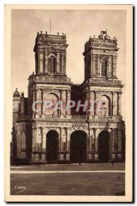 Old Postcard Auch Gers Basilica Place de la Republique