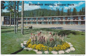 Exterior,  Diamond Motel,  Jasper,  Alberta,  Canada,   40-60s