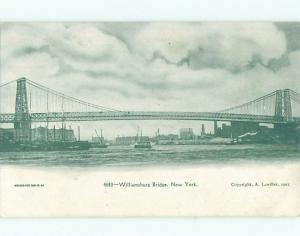 Unused Pre-1907 WILLIAMSBURG BRIDGE New York City NY n5084