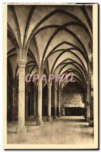 Old Postcard Mont St Michel Abbey Room Breakfast