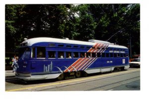 TTC Trolley Bus, Painted for, Toronto Sesquicentennial, Ontario,