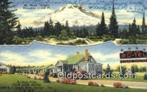 Four Star Motel - Portland, Oregon OR Postcard