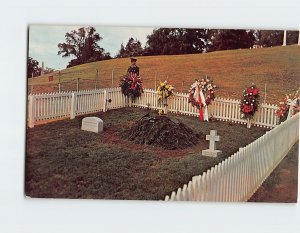 Postcard Grave of John F. Kennedy, Arlington National Cemetery, Arlington, VA