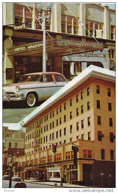 Aragon Hotel, Classic Cars, JACKSONVILLE, Florida, 40-60's