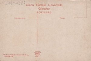 Gibraltar Eliott's Monument Vintage Postcard 09.82