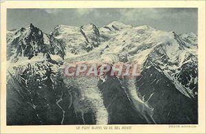 Old Postcard Mont Blanc seen Bel Purchase