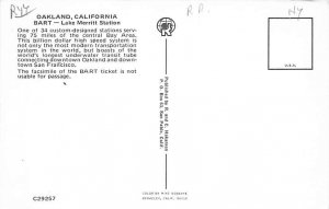 Bart Lake Merritt Station Oakland, California