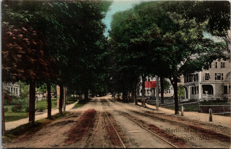 Vtg Randolph MA North Main Street View Residential Homes 1910s Postcard   D73c38f68ac118c35c070ec4e5bdfd3a 800 