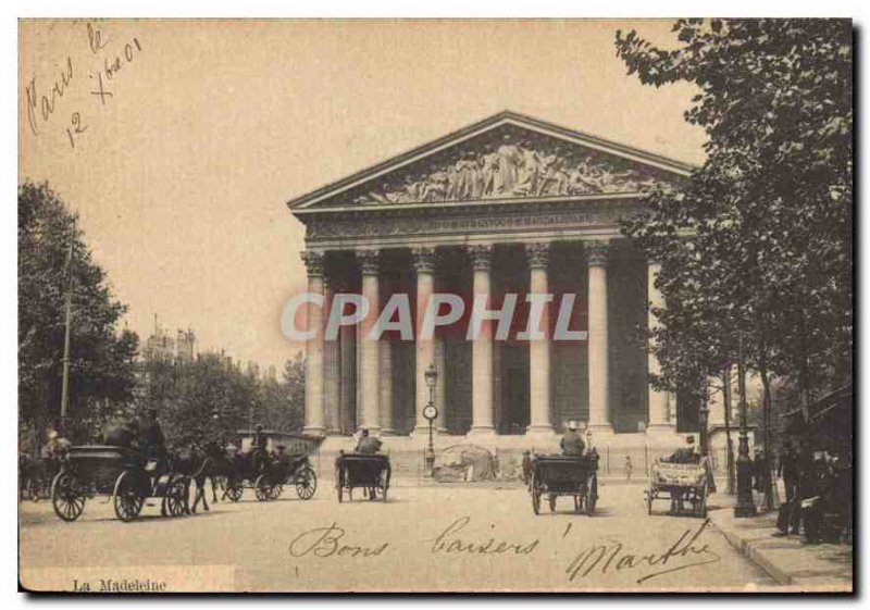 Postcard Old La Madeleine