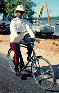 Bahama Islands Bahamian Policeman In Uniform