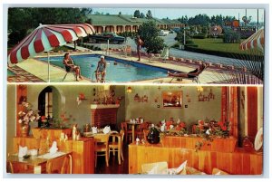 c1950's Gamecock Motel And Dining Room Santee South Carolina SC Vintage Postcard