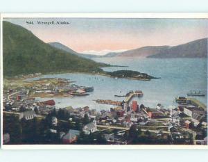 W-Border WATER SCENE Wrangell Alaska AK hk2815