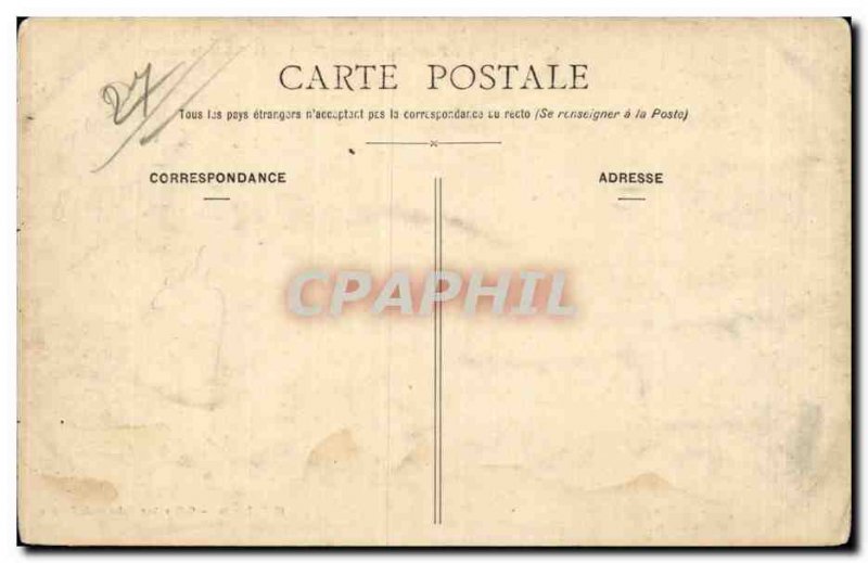 Old Postcard Pont Audemer Eure Palace JUSTlCE