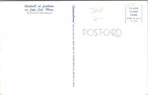 Windmill Eastham Cape Cod Massachusetts MA Postcard UNP VTG Tichnor Unused