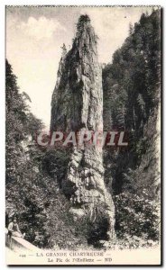 Old Postcard La Grande Chartreuse Peak of poppy seed