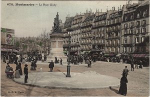 CPA PARIS 18e Montmartre - La place clichy (156529)