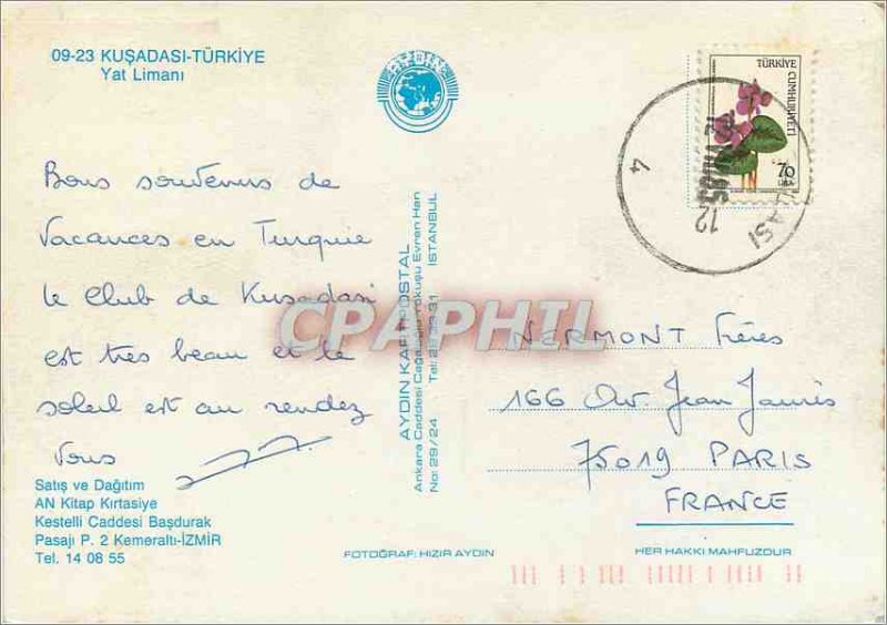 Postcard Modern Turkey Kusadasi