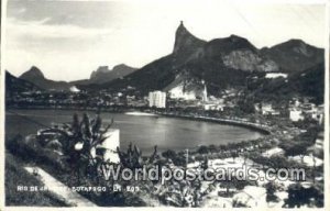 Real Photo Botafogo Rio De Janeiro Brazil 1936 