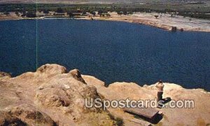 Bottomless Lakes State Park in Roswell, New Mexico