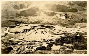 NH - North Conway. Aerial Photo - RPPC