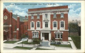 Terre Haute IN YWCA Bldg c1920 Postcard