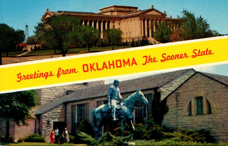 Greetings From Oklahoma The Sooner State Split View