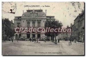 Old Postcard Lons Le Saunier The Theater