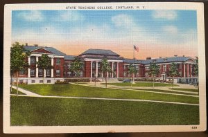 Vintage Postcard 1930-1945 State Teachers College, Cortland, New York (NY)