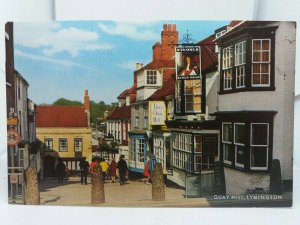 New Vintage Postcard Kings Head Pub Quay Hill Lymington Hampshire c1970