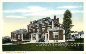 Hospital, Ossining - New York NY  