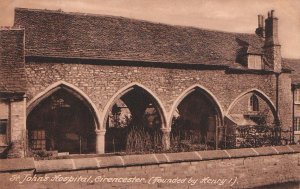 Postcard St John's Hospital Cirencester UK