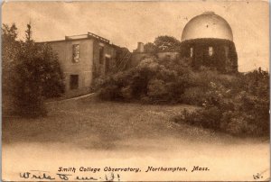 Smith College Observatory, Northampton MA c1907 Vintage Postcard R79