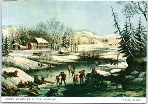 M-66371 American Winter Scenes / Morning Currier & Ives