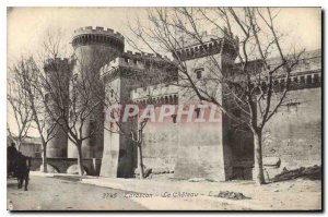 Old Postcard Tarascon Chateau