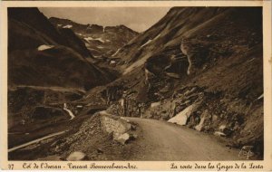 CPA Col de l'Iseran - Versant Bonneval-sur-Arc - La Route (1195272)