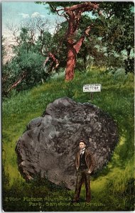 c1910 SAN JOSE CALIFORNIA METEOR ALUM ROCK PARK EARLY POSTCARD 42-85