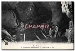 Old Postcard Caves Betharram Debarcadere tunnel