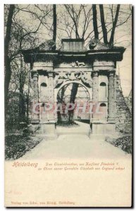 Postcard Old Heidelberg Das Elisabethenther Wen Kurfurst