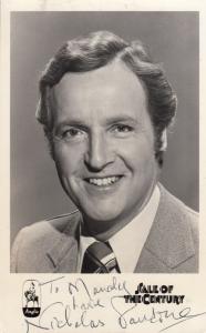 Nicholas Parsons Sale Of The Century Vintage Hand Signed Cast Card Photo