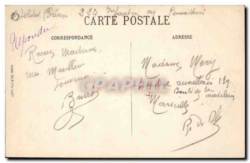 Old Postcard Tarascon Chateau du Roi Rene