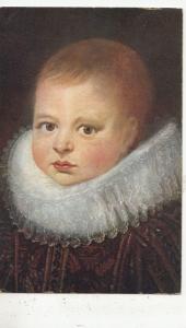 BF33623 tete d enfant alonso sachez coello   painting  art front/back image