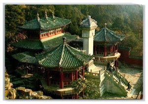 Corner of Summer Palace Beijing China  UNP Continental Postcard Z6