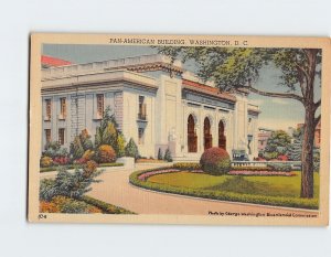 Postcard Pan-American Building Washington DC