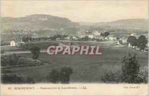 Old Postcard 65 remiremont panorama taken from St. Etienne